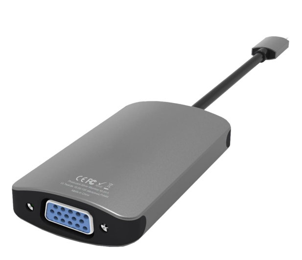 Silver Monkey Adapter USB-C - HDMI, VGA - 461268 - zdjęcie 2
